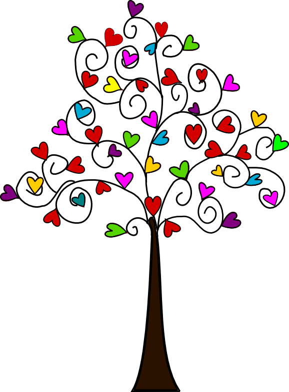 Hi Everyone Yesterday I Did Ab So Lute Ly Nothing All - Heart Tree Doodle (578x785), Png Download