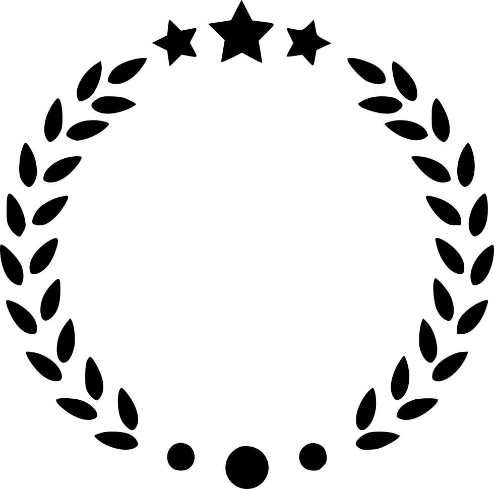 Crown Favorite Favorites Favourite Favourites Glory - Laurel Wreath Circle Png (980x970), Png Download