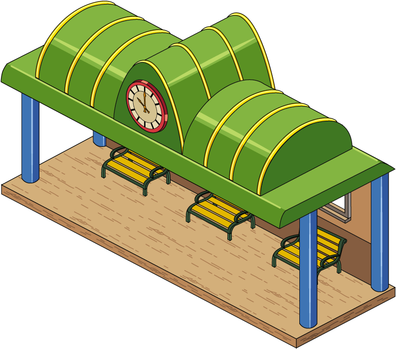 Building Toytrainstation 27362 - Family Guy The Quest For Stuff Raid (802x719), Png Download