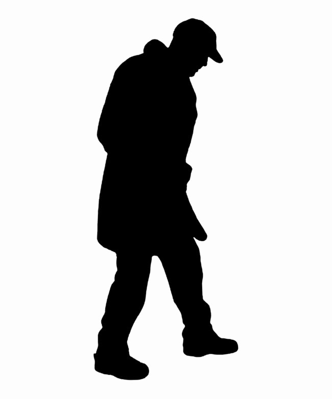 Silhouette Png Hd - Silhouette (650x781), Png Download