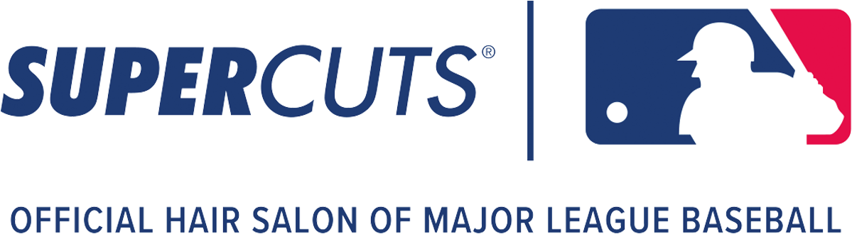 Official Hair Salon Of Major League Baseball - Major League Baseball Logo (1200x337), Png Download