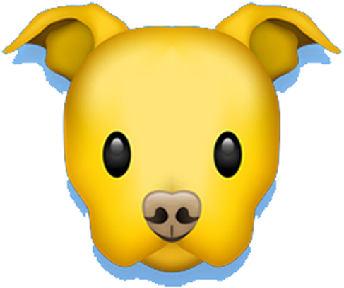 Pitbull Emoji Messages Sticker-11 - Pitbull Emoji Transparent Png (618x618), Png Download