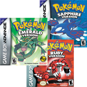 Video Game / Pokémon Ruby And Sapphire - Pokemon Ruby (350x350), Png Download