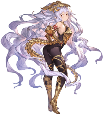 Medusa A - Medusa Granblue (480x400), Png Download
