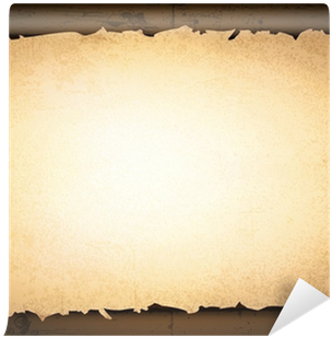 Burnt Paper At Wooden Background Wall Mural • Pixers® - Paper (400x400), Png Download