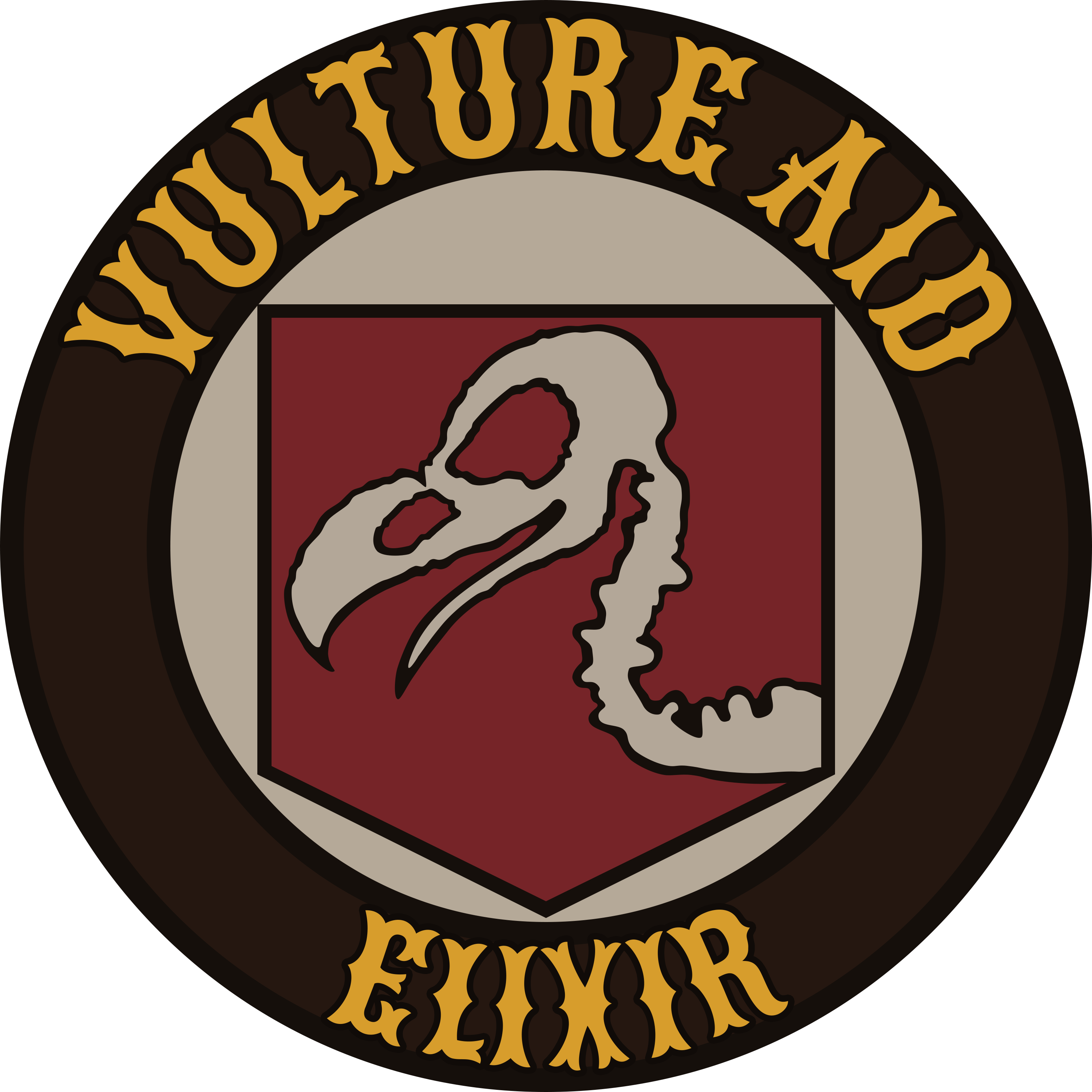 Vulture Aid Elixir Logo From Treyarch Zombies - Vulture Aid (3000x3000), Png Download