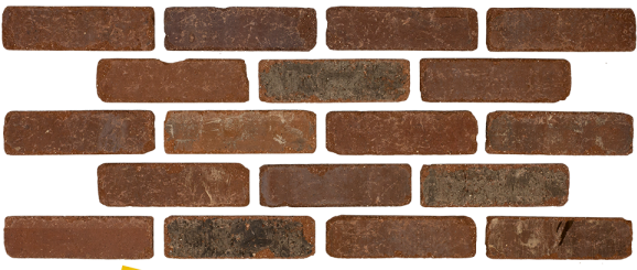 Burnt Russet - Brick (600x253), Png Download