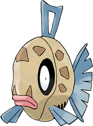 Pokemon Feebas (431x431), Png Download