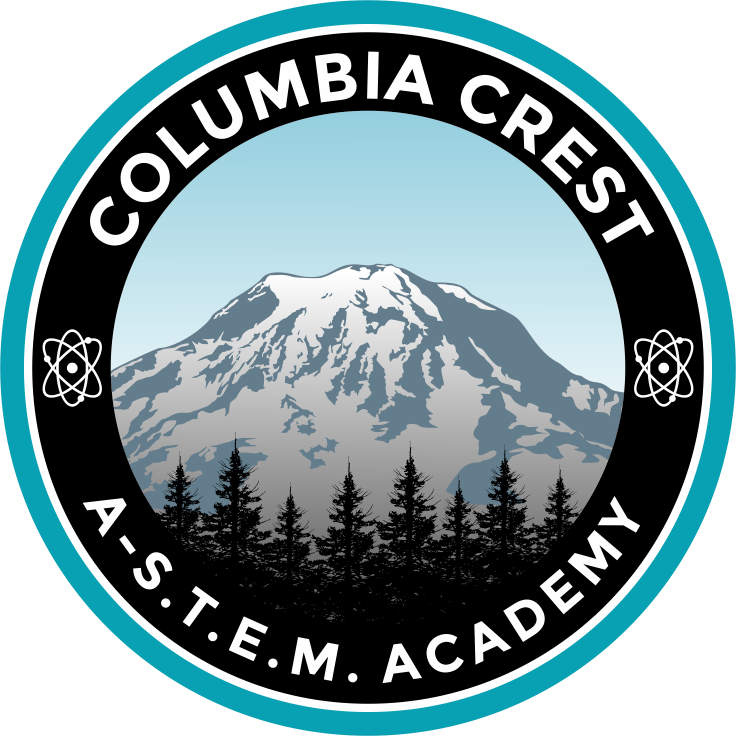 Columbia Crest A-stem Academy Logo - Summit (736x736), Png Download