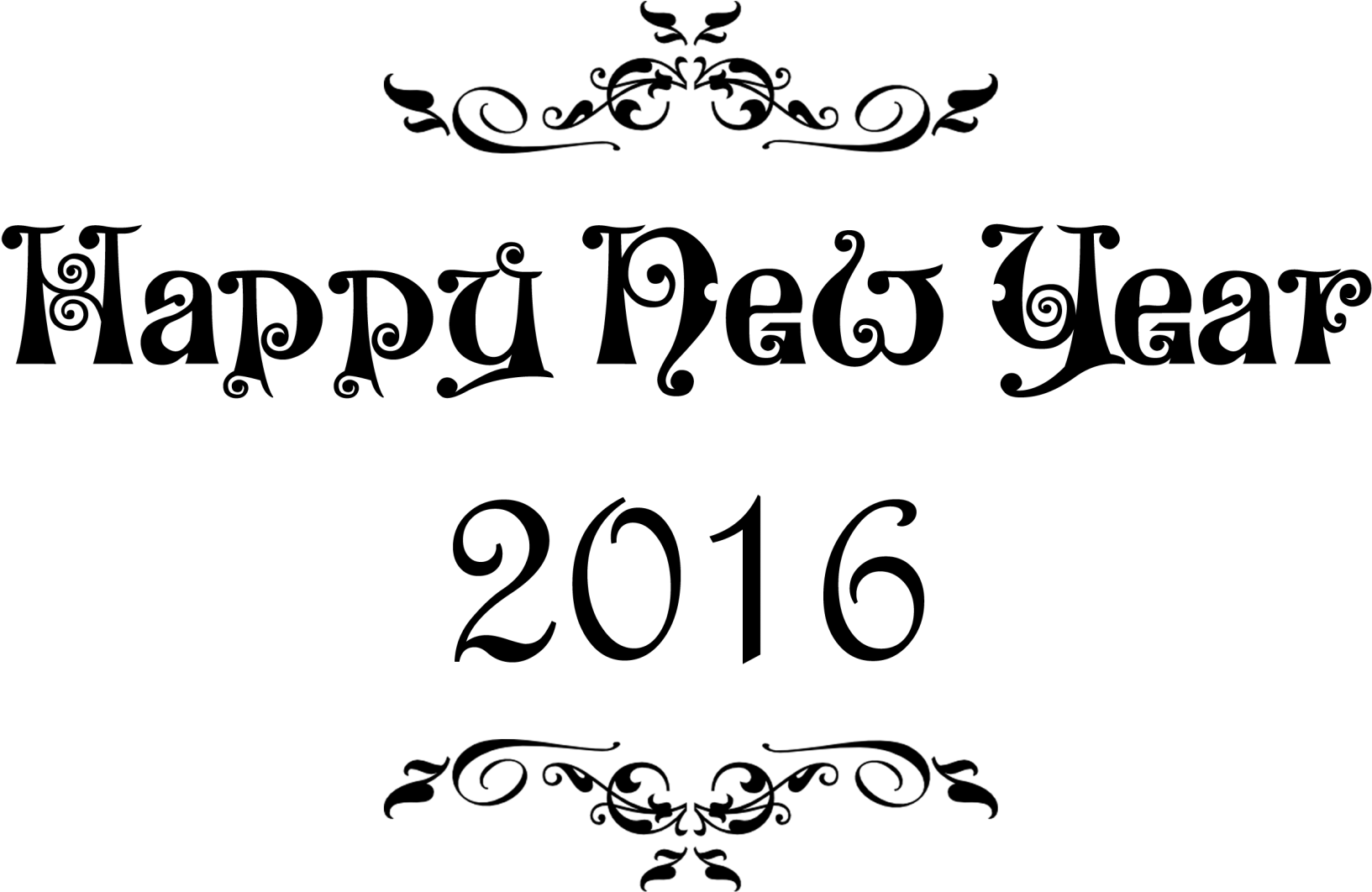 Png Download Happy Year Banner Hd Wallpapers For Mobile - Decorative Elements Clip Art (1698x1200), Png Download