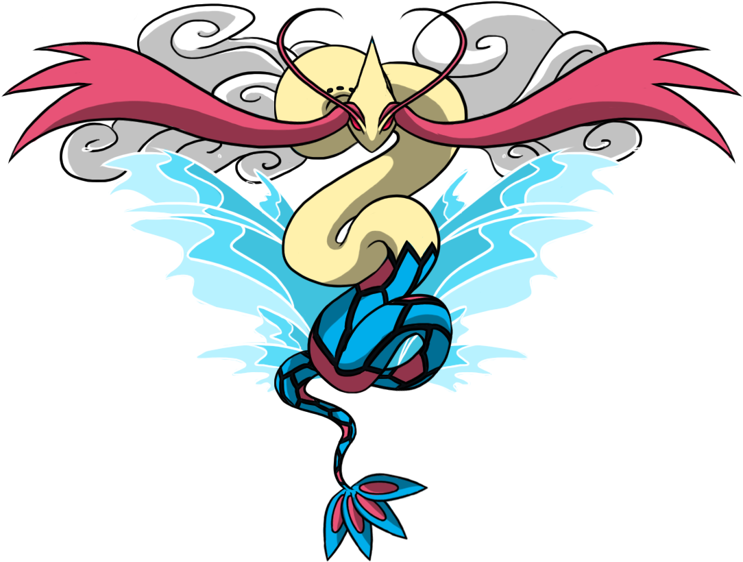 Defensive Milotic For Vgc Battling - Pokemon Milotec Tattoo (1284x1064), Png Download