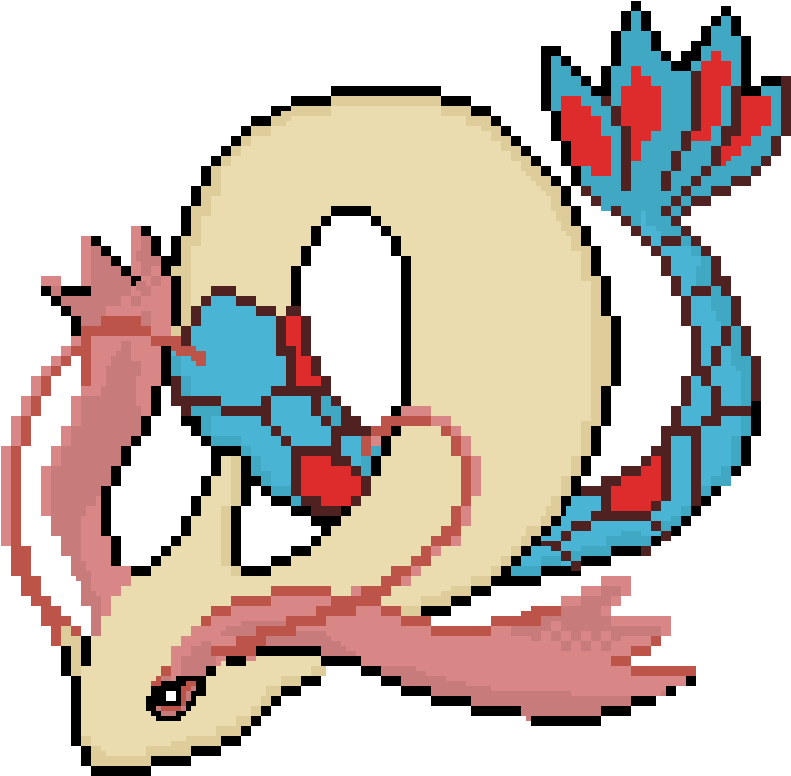 Milotic - Bead (1005x1005), Png Download