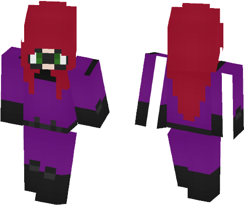 Medusa (marvel) - Spiderman Ps4 Minecraft Skin (584x497), Png Download