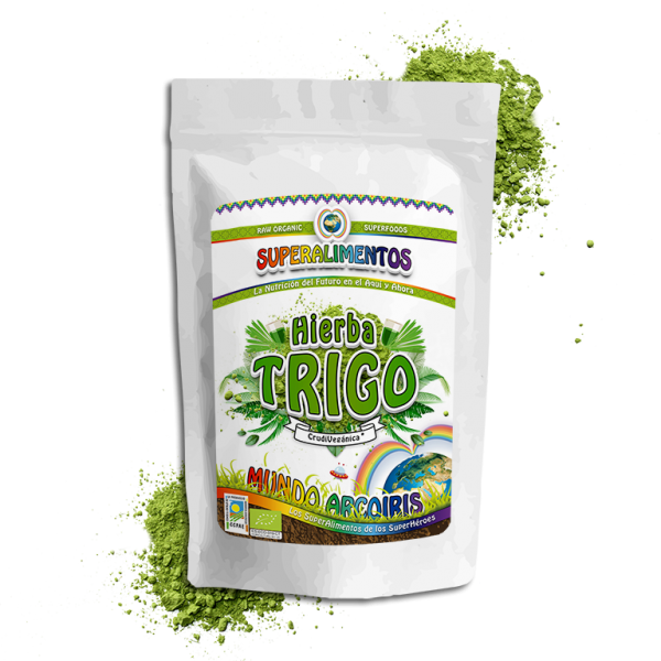 Galleryfitness Tienda Online De Nutrición Deportiva - Mundo Arcoiris Wheat Grass New Zealand Eco 250 Gr 250 (600x600), Png Download