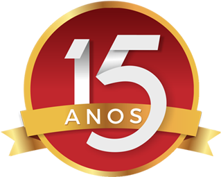Selos Soumax 15anos - 15 Anos Empresa (420x378), Png Download