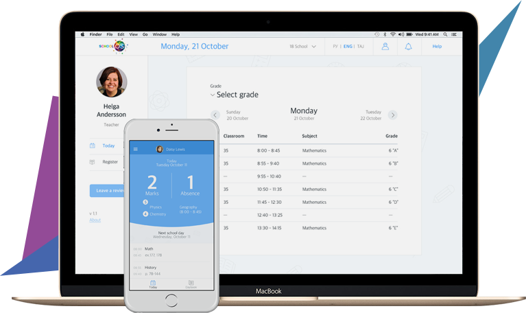 School Os - " - Tablet Computer (767x456), Png Download