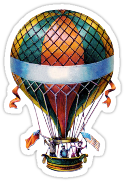 If You Love Balloon Aircraft, Then You Will Love These - Hot Air Balloon Thank You (375x360), Png Download