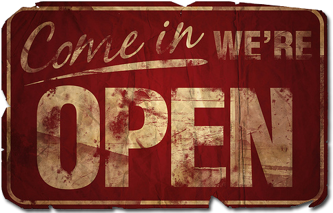 Cohort Registration Now Open For 2014/2015 - Open Sign (600x400), Png Download