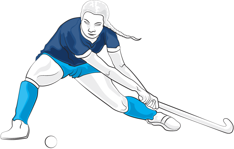 Hockey De Hierba - Hockey Sobre Cesped Png (800x510), Png Download