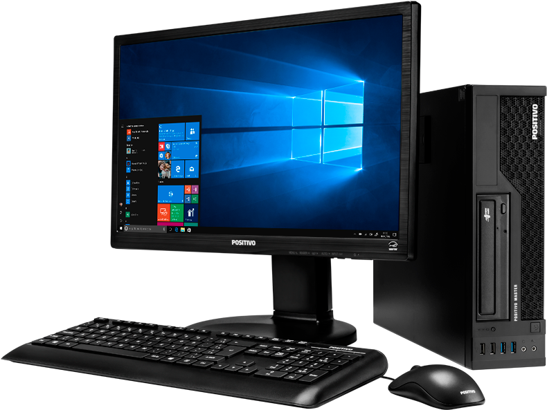 Além Disso, Os Periféricos Do Desktop Positivo Master - Dell Ultrasharp 24 Infinityedge Monitor - U2417h Plus (800x600), Png Download