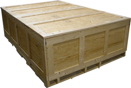 Wooden & Plywood Packaging - Box (450x330), Png Download