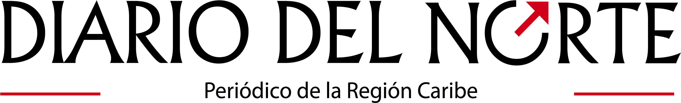 Diario Del Norte - Black-and-white (2922x610), Png Download