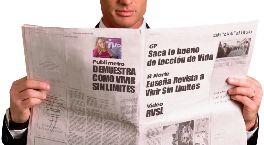 Derechos Reservados Vive Sin Límites, - Periodico Png (910x500), Png Download