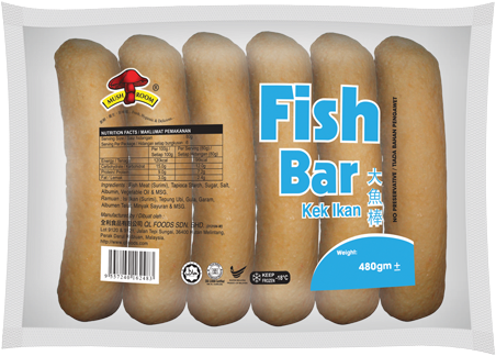 Fish Bar - Mushroom Ql (650x472), Png Download