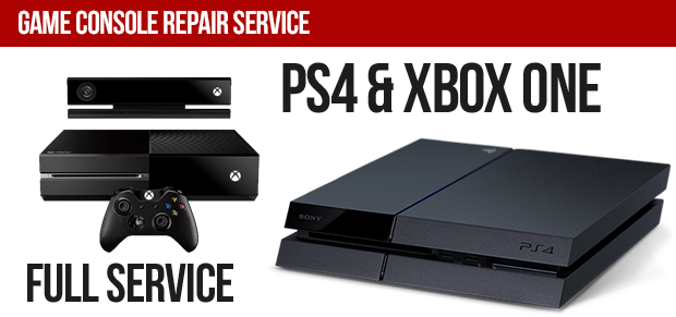Gaming Console Repair - Xbox One Ps4 Repair (620x291), Png Download
