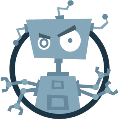 Bot Blue Circled Clipart - Bot Png (400x400), Png Download