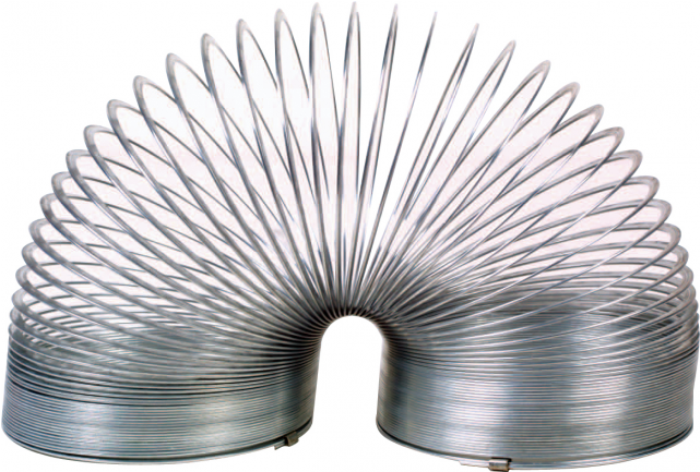 Original Metal Slinky - Metal Slinky (640x640), Png Download