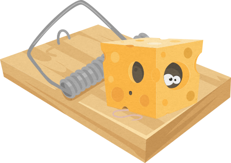 Mousetrap Png Image - Portable Network Graphics (462x326), Png Download