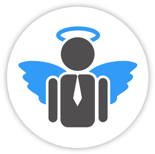 Business Angel Icon Png (500x500), Png Download
