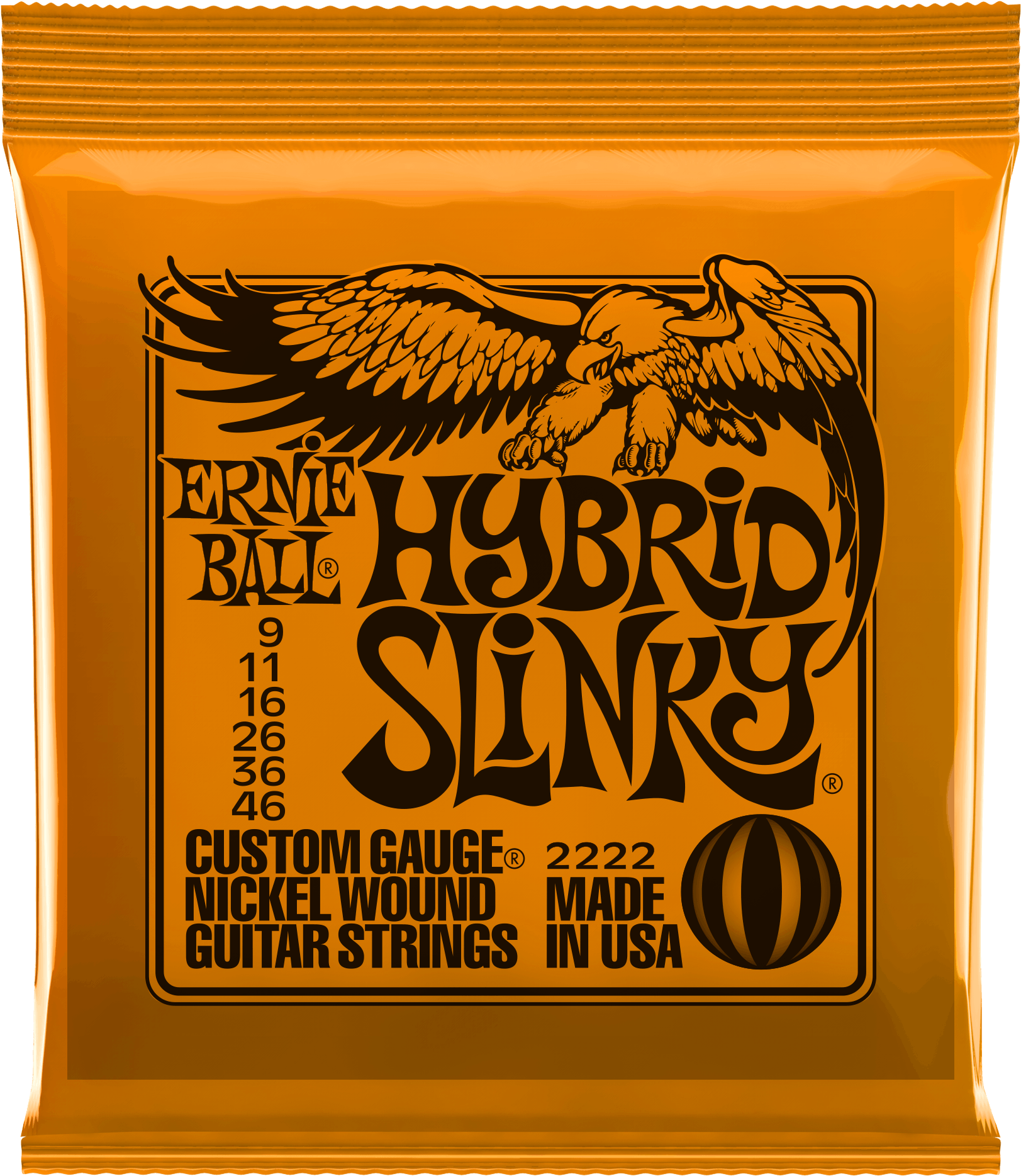Ernie Ball Strings Hybrid Slinky (2000x2000), Png Download