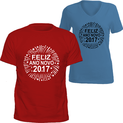 Camisa Ano Novo - Camisa De Ano Novo (500x500), Png Download