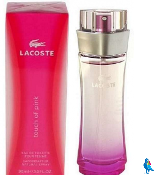 Lacoste - Lacoste Fragrances Touch Of Pink Eau De Toilette 90 (600x600), Png Download