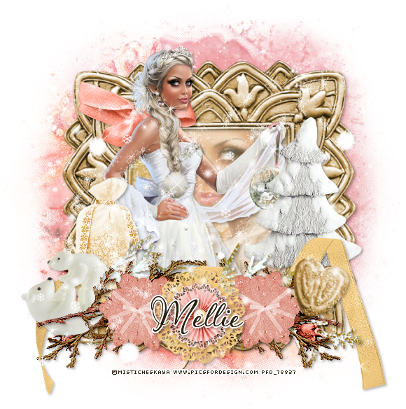 M Cheerfulwinter Mellie - Cheer Athletics (600x599), Png Download