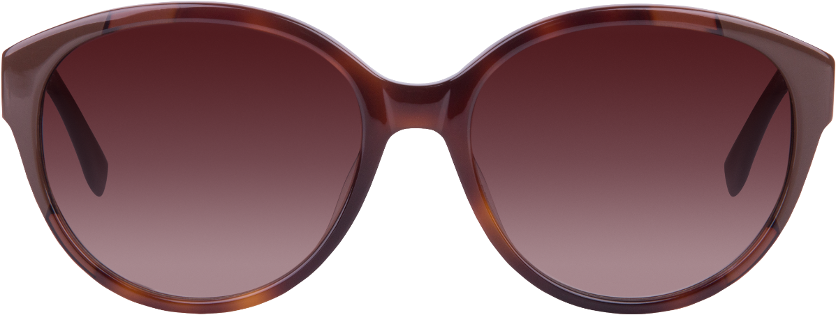 Lacoste L774s 214 Havana Round Sunglasses - Lentes Sol Carolina Herrera Rojos (1300x731), Png Download