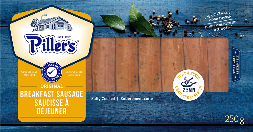 Pork - Pillers Breakfast Sausage (1000x1000), Png Download