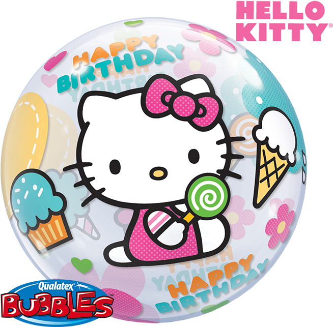 Hello Kitty Birthday - Hello Kitty (706x703), Png Download