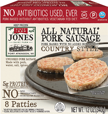 A Clean-label Breakfast Sausage Is As Close As Your - Jones Dairy Farm (635x390), Png Download