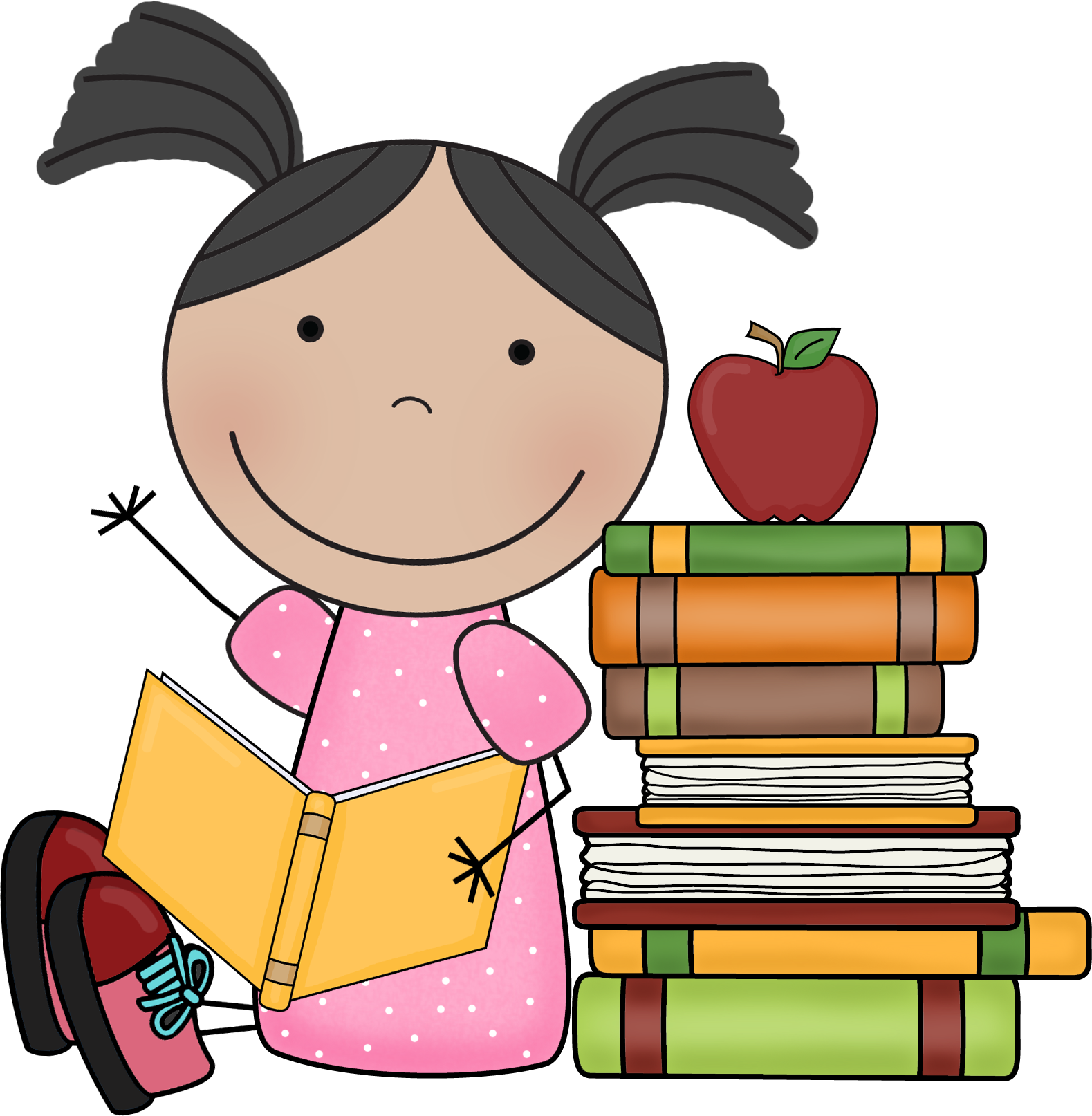 Stick Figures, Clip Art School, Doodle Books, School - Thank You To School Lunch Lady, Custom Name, Boy And (1579x1614), Png Download