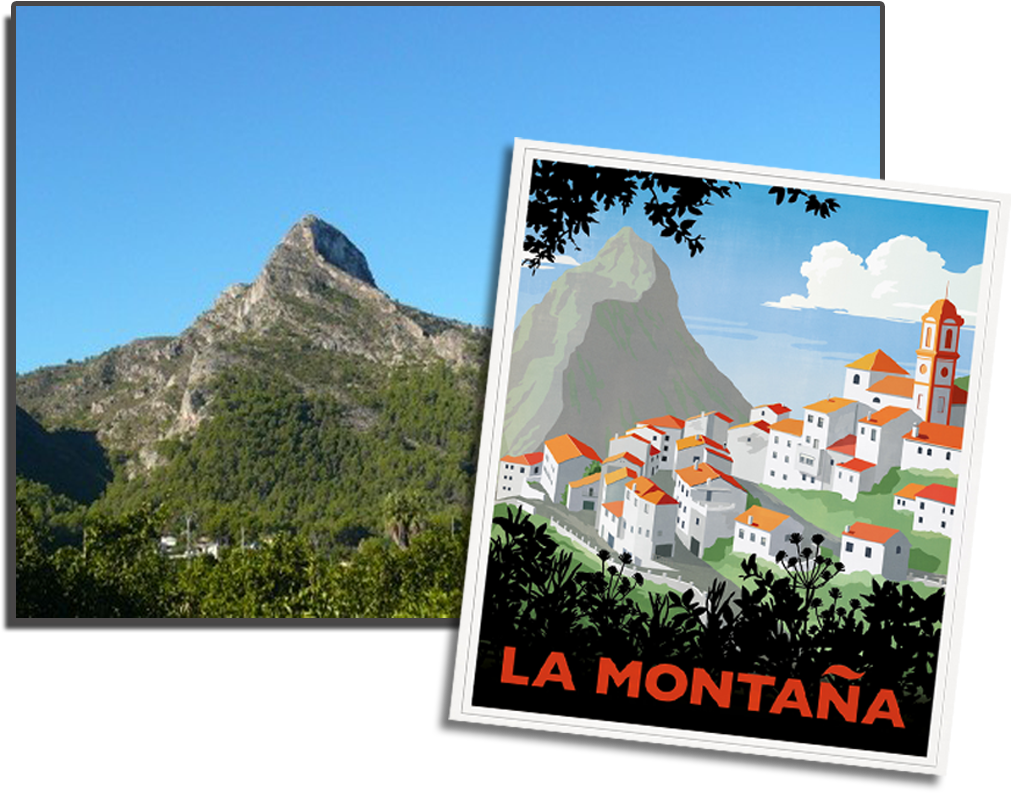 Welcome To La Montaña A Range Of Gorgeous Scented Candles - Mountain (1032x802), Png Download