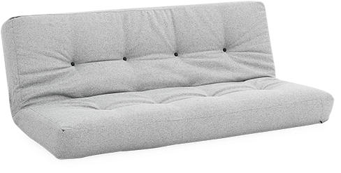 Image For Mattress For Futon Base - Sofa Bed (519x804), Png Download