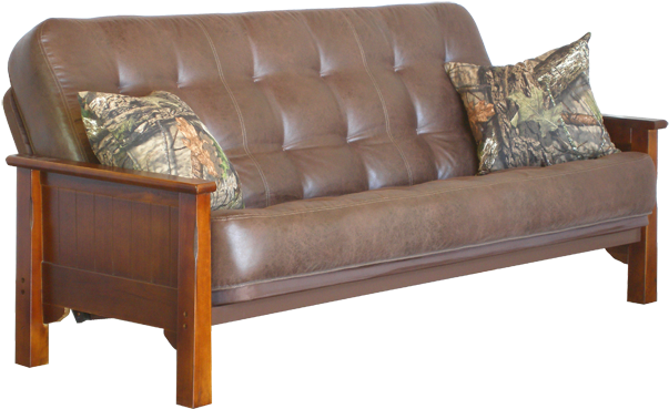 Bigtree Bottom - Big Tree Furniture Margaux Futon Frame And Mattress (625x409), Png Download