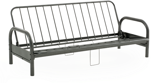 Image For Metal Futon Base - Outdoor Bench (519x804), Png Download