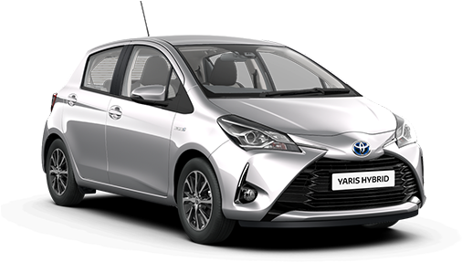 Toyota Yaris Hybrid Icon Tech (510x330), Png Download