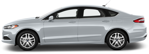 Ford Fusion S - Toyota Corolla 2012 Side View (640x480), Png Download