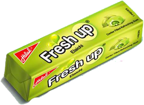 Fresh Up Elaichi Gum - Freshup Gum (700x700), Png Download