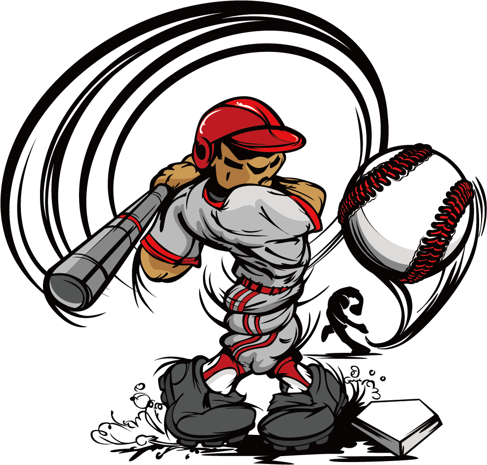 Baseball Player Cartoon Stock Photography (1181x1181), Png Download